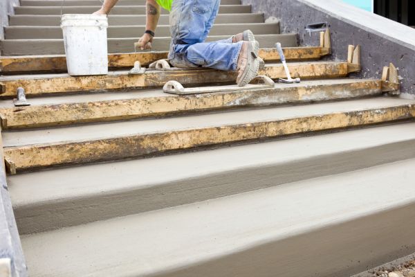 Concrete Steps Pouring in Walnut Creek