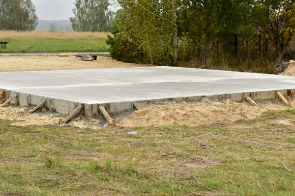 Concrete Base Installation in Walnut Creek