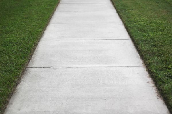 Concrete Path Installation in Walnut Creek