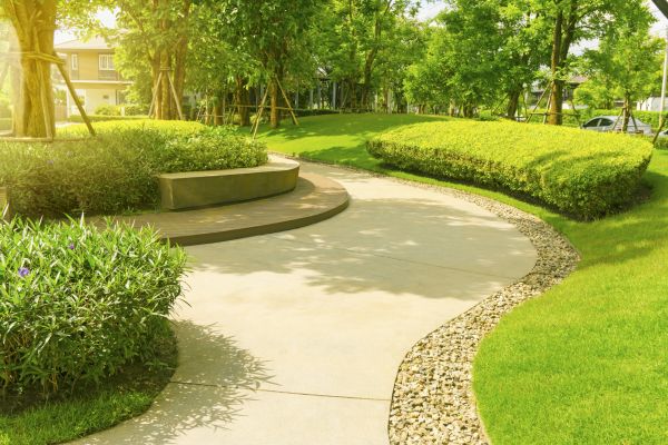 Cement Walkway Installation in Walnut Creek