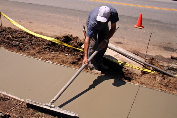 Sidewalk Cementing in Walnut Creek