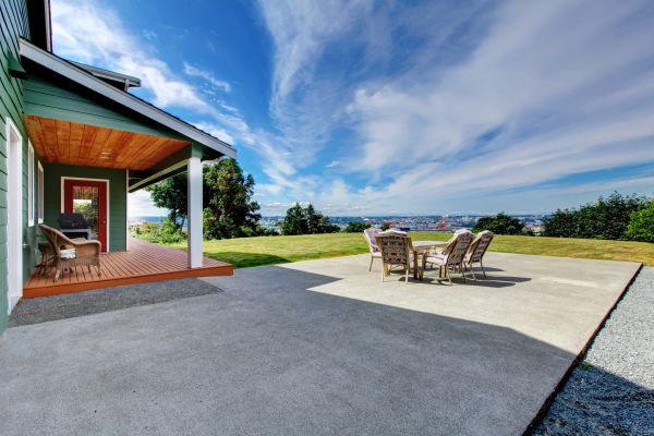 Backyard Concrete Paving in Walnut Creek