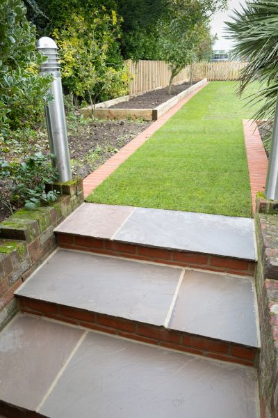 Backyard Steps Installation in Walnut Creek