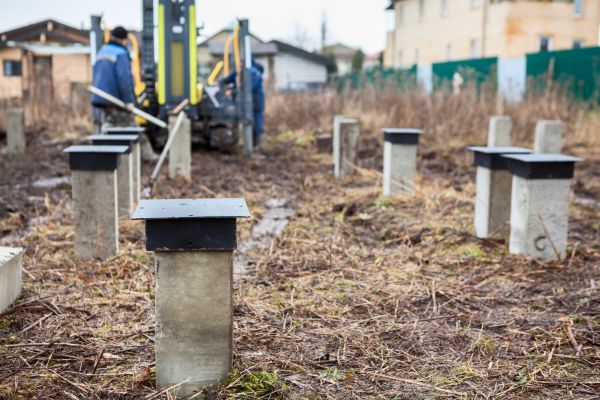 Concrete Piling Installation in Walnut Creek