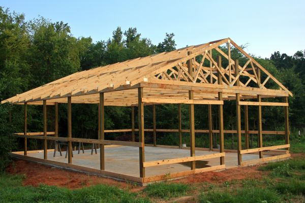 Barn Pad Installation in Walnut Creek