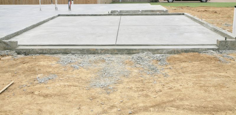 Concrete Platform Installation
